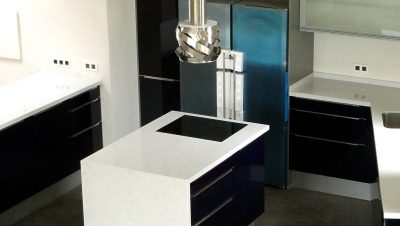 5090 mora muebles de cocina de cristal