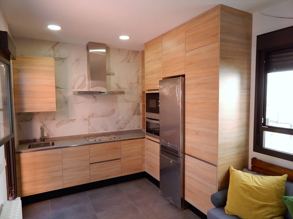 Muebles de cocina roble agreste
