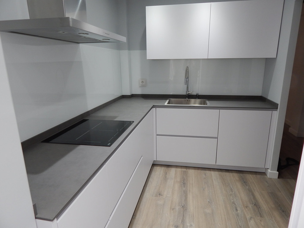 Muebles de cocina modelo 6000, laca mate