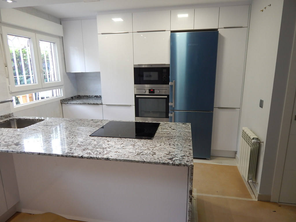Muebles de cocina laser brillante