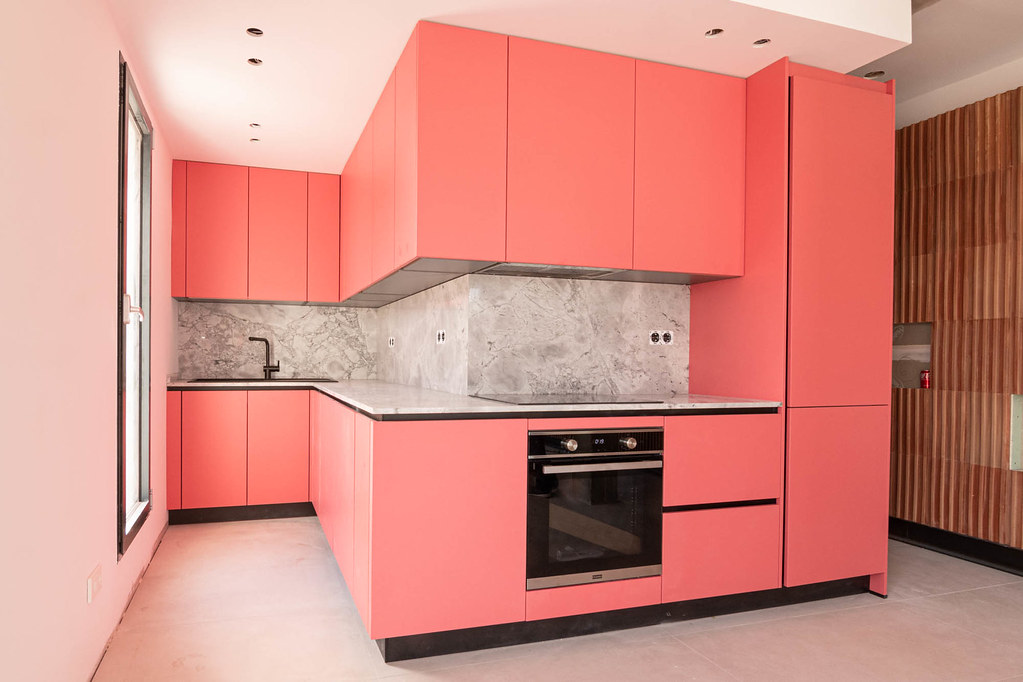 Muebles de cocina en color ral
